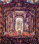Giovanni Michele Graneri The Teatro Regio in Turin oil painting reproduction